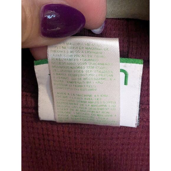 Lifted Research Group LRG Mens Thermal Pullover Red Hoodie Sweatshirt Size XL - Picture 7 of 7